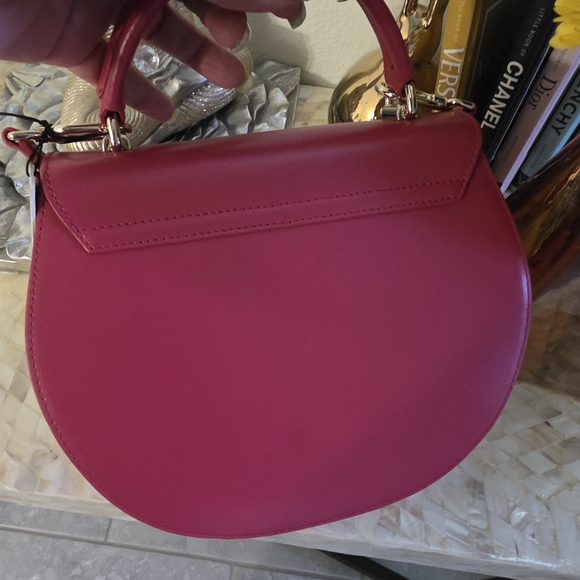 FURLA Metropolis Elegant Red Handbag **NWT** - Picture 3 of 4